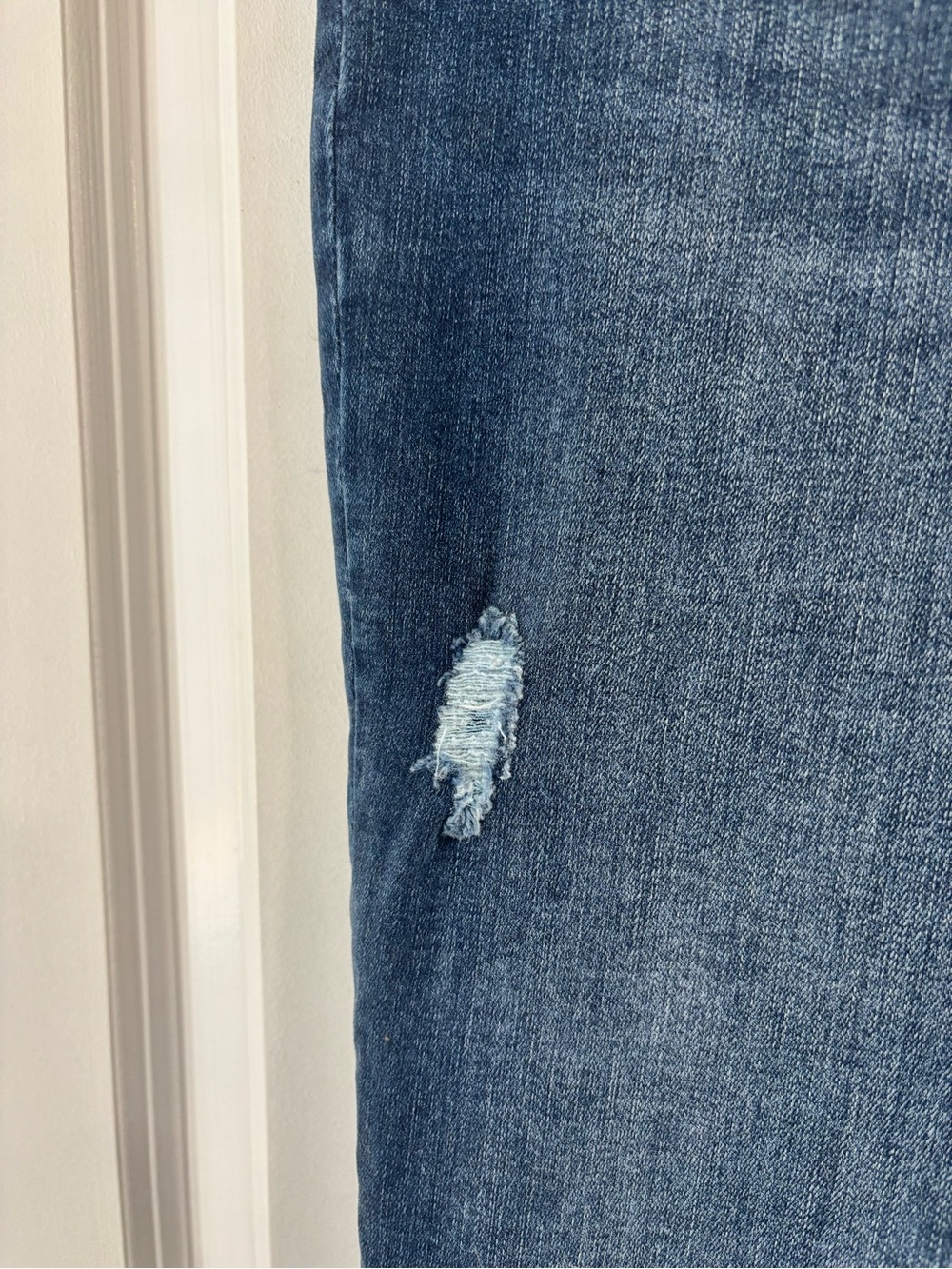 NWT SPANX Dark Wash Blue Jeggings Size 1X - Picture 4 of 10